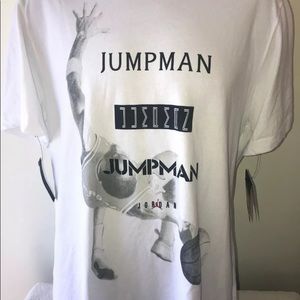 AIR JORDAN JUMPMAN SHIRT White Last Dance Michael